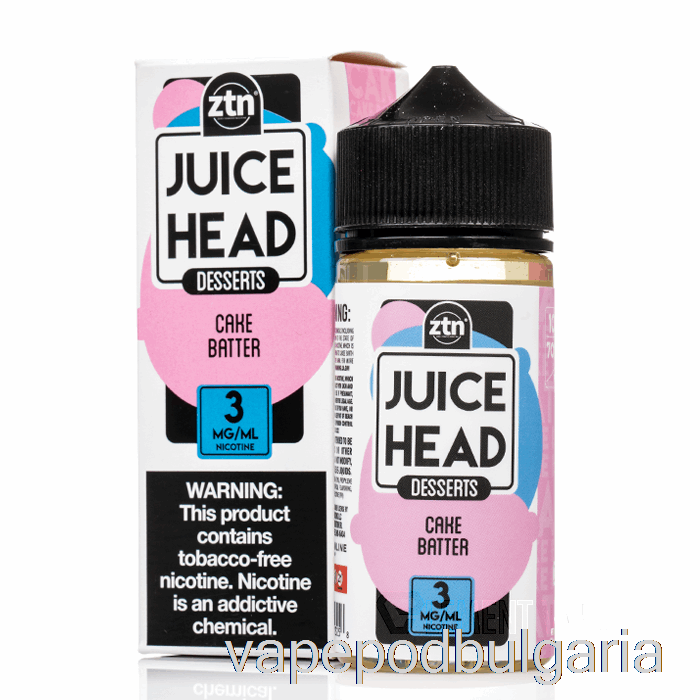 тесто за торта Vape Bulgaria - Juice Head - 100ml 0mg